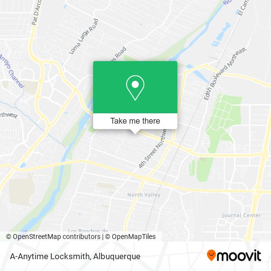 Mapa de A-Anytime Locksmith