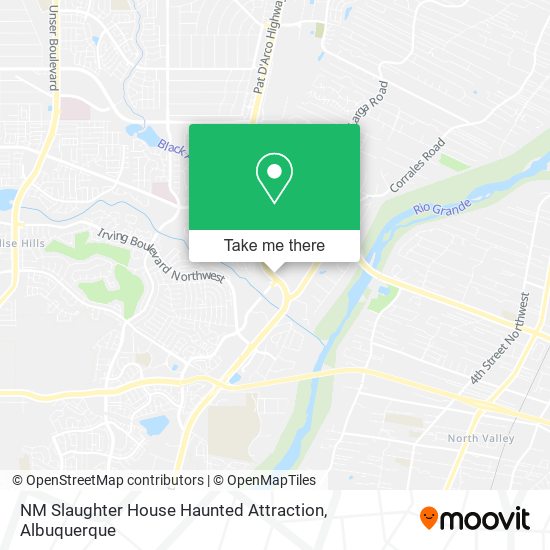 NM Slaughter House Haunted Attraction map
