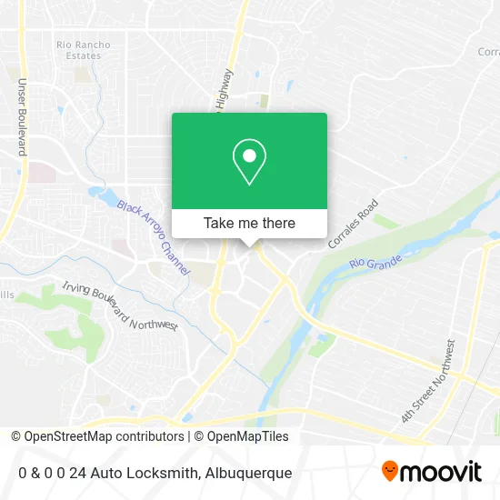 0 & 0 0 24 Auto Locksmith map