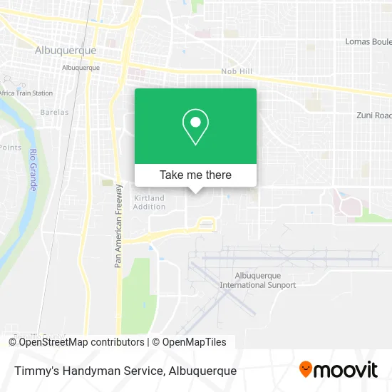 Mapa de Timmy's Handyman Service