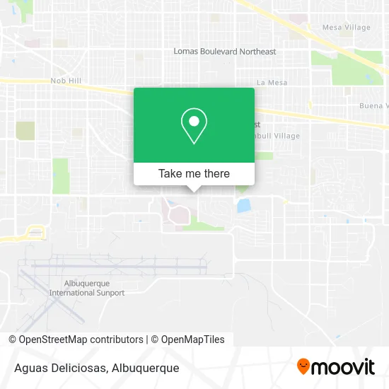 Aguas Deliciosas map