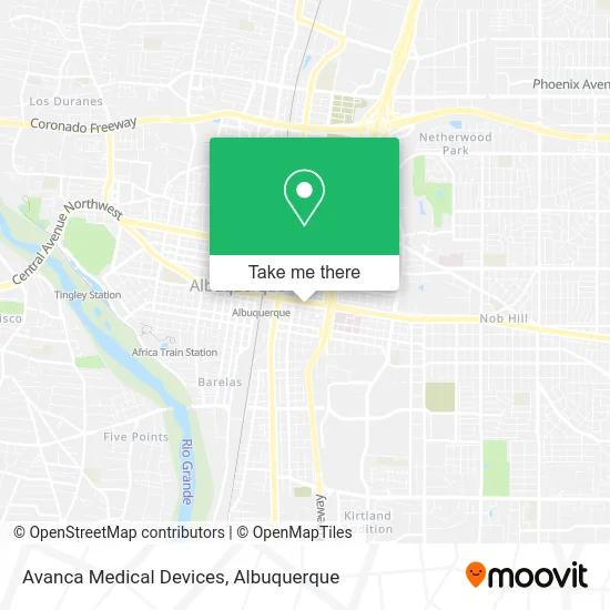 Mapa de Avanca Medical Devices