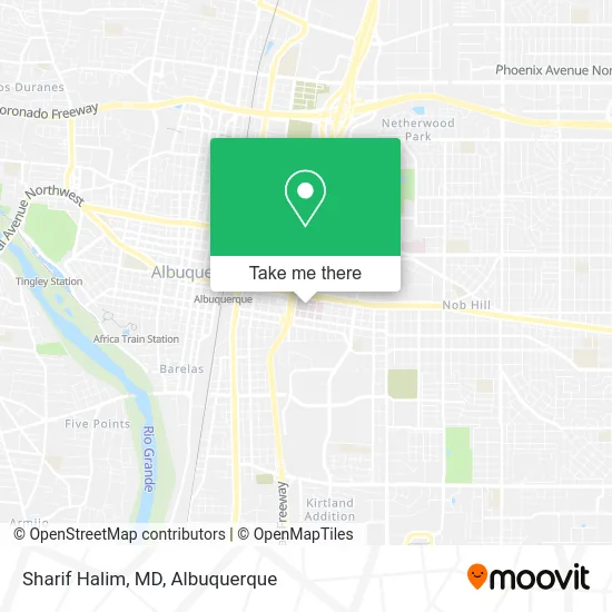 Sharif Halim, MD map