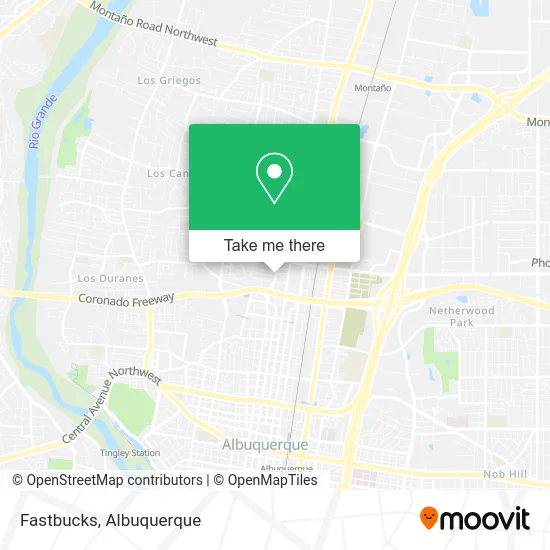 Mapa de Fastbucks