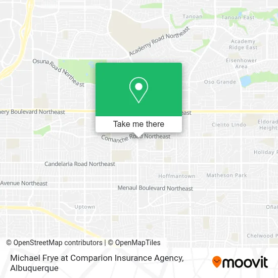 Michael Frye at Comparion Insurance Agency map
