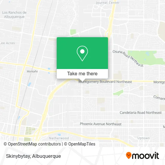 Skinybytay map