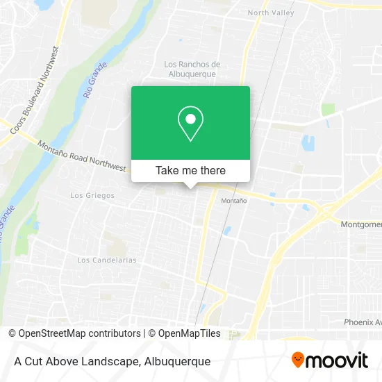 Mapa de A Cut Above Landscape