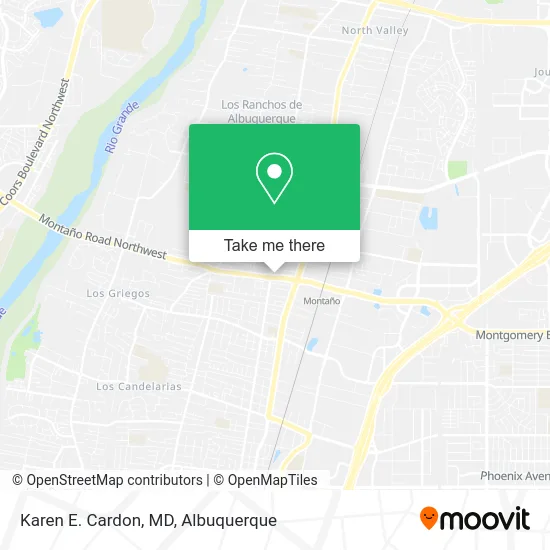Mapa de Karen E. Cardon, MD