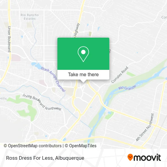 Ross Dress For Less map