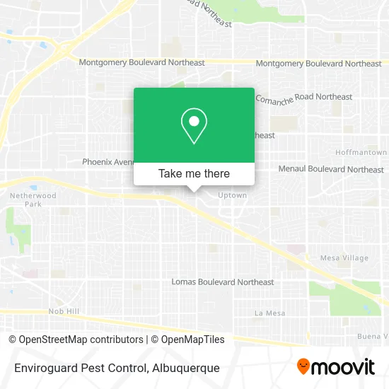 Enviroguard Pest Control map
