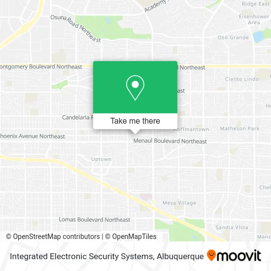 Integrated Electronic Security Systems map