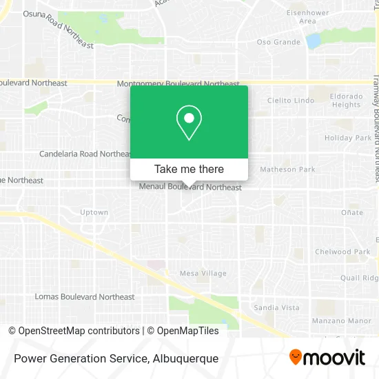 Power Generation Service map