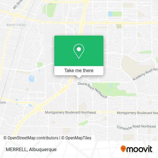MERRELL map