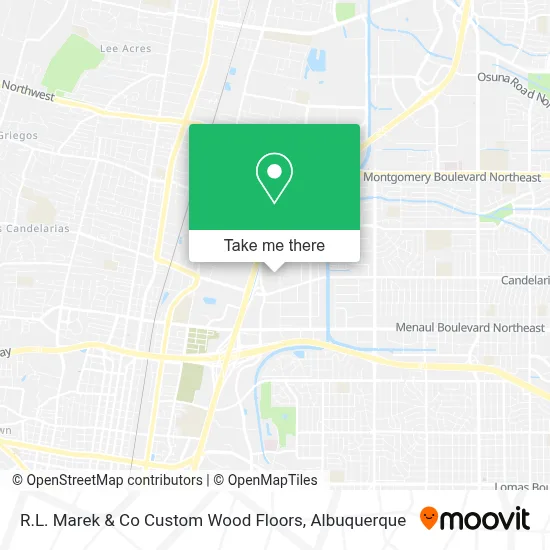 R.L. Marek & Co Custom Wood Floors map