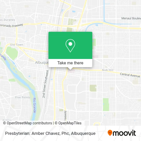 Presbyterian: Amber Chavez, Phc map