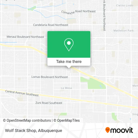 Wolf Stack Shop map