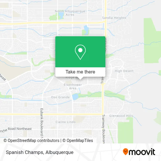 Spanish Champs map