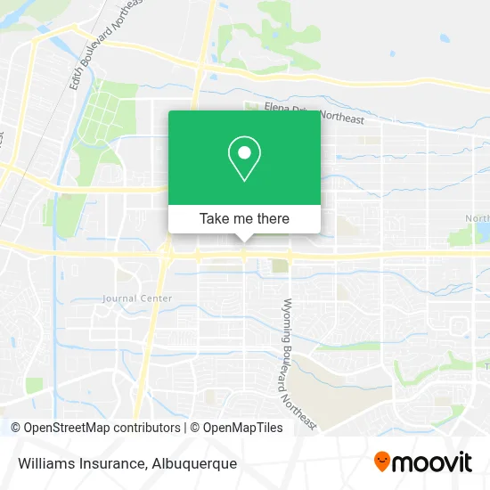 Williams Insurance map