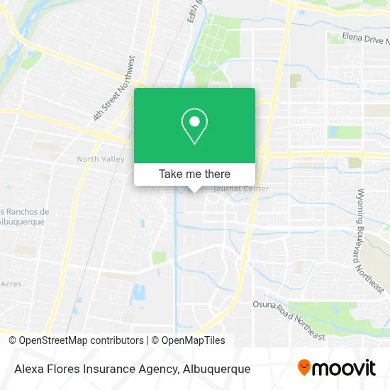 Alexa Flores Insurance Agency map