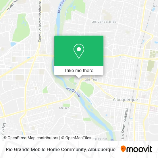 Rio Grande Mobile Home Community map