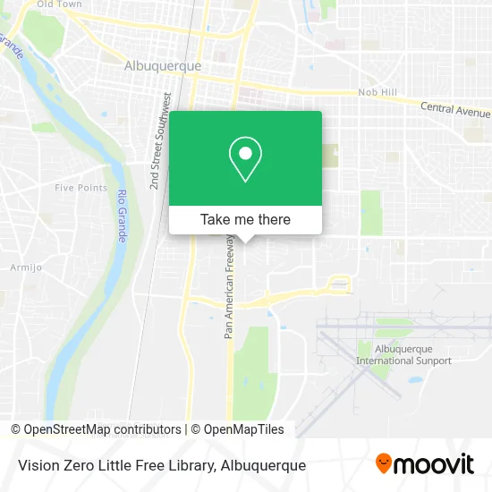 Vision  Zero Little Free Library map