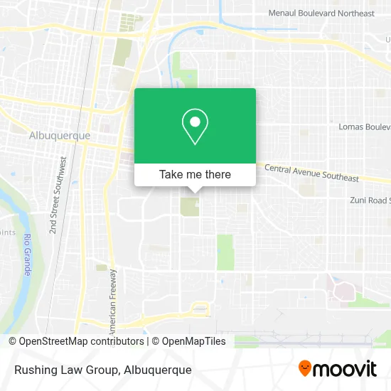 Rushing Law Group map