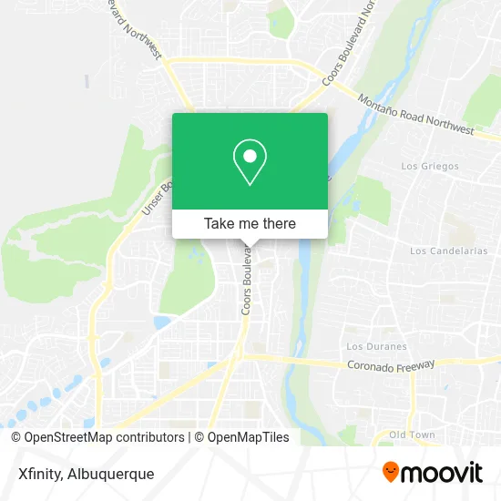 Xfinity map