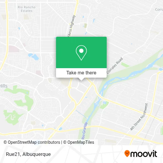 Rue21 map