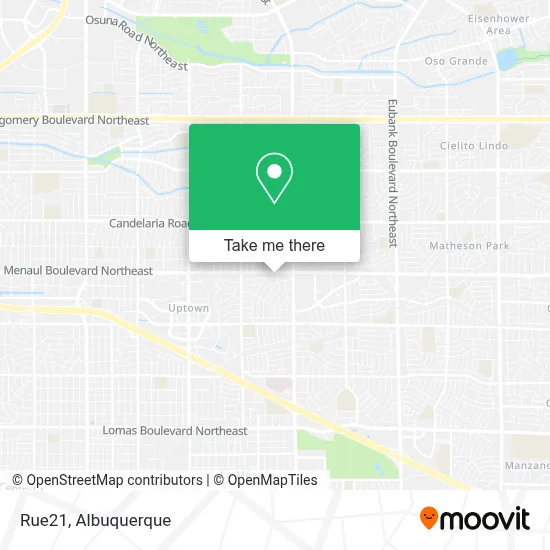 Rue21 map