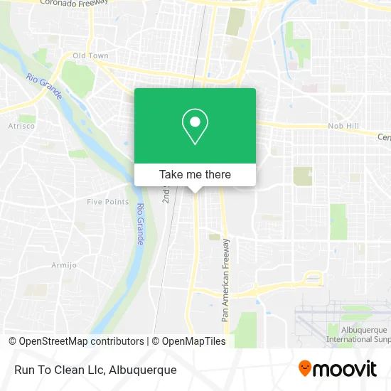 Run To Clean Llc map