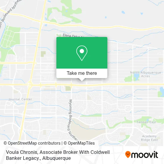 Voula Chronis, Associate Broker With Coldwell Banker Legacy. map