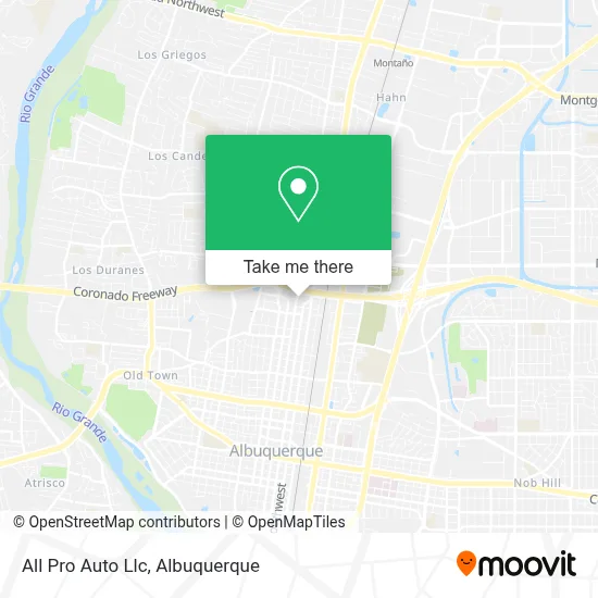 All Pro Auto Llc map