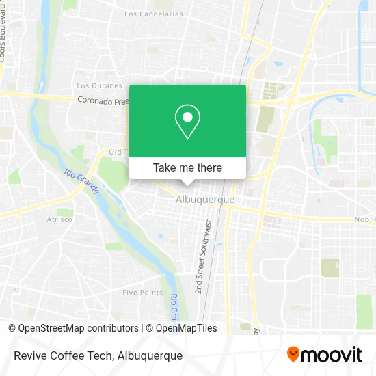 Revive Coffee Tech map