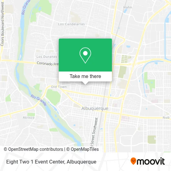 Eight Two 1 Event Center map