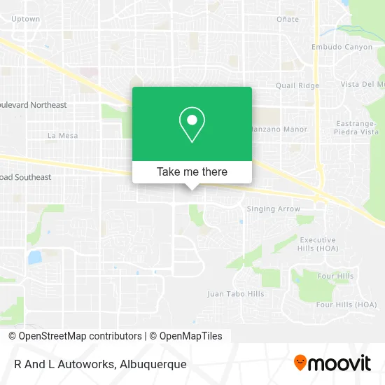 R And L Autoworks map