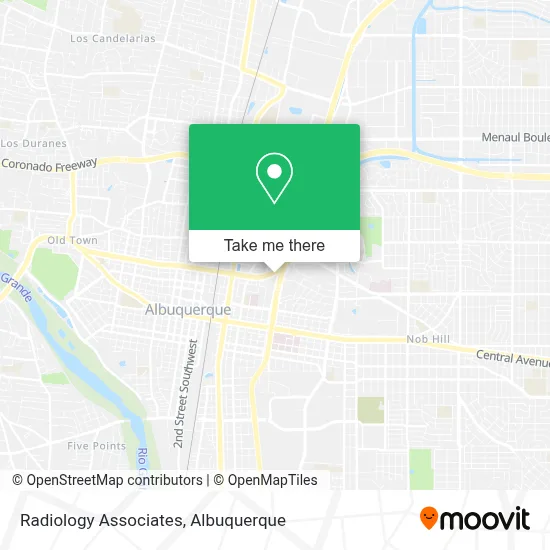 Radiology Associates map