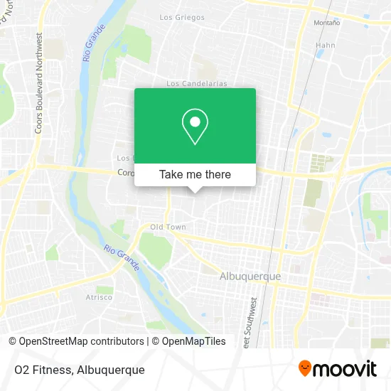 O2 Fitness map