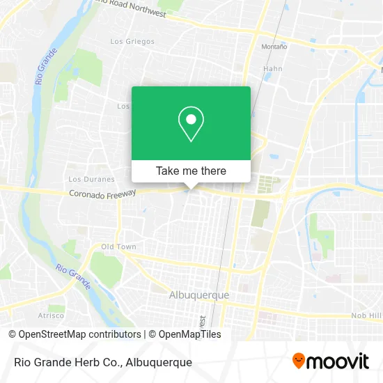 Rio Grande Herb Co. map