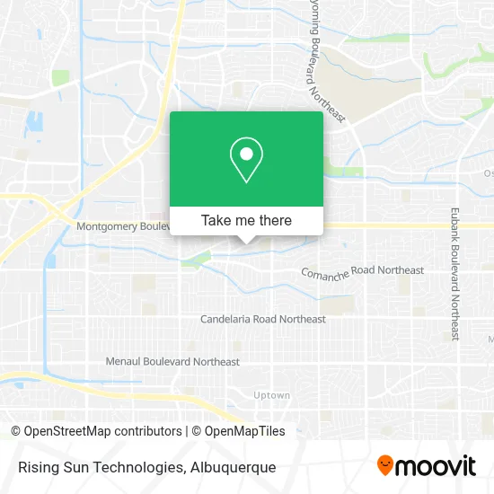 Rising Sun Technologies map