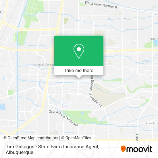 Tim Gallegos - State Farm Insurance Agent map