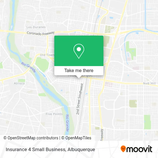 Insurance 4 Small Business map