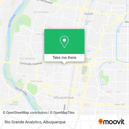 Rio Grande Analytics map