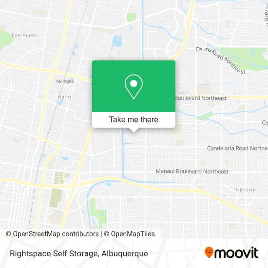 Rightspace Self Storage map