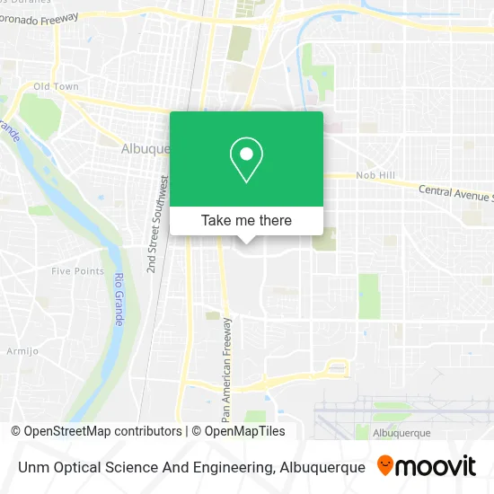 Unm Optical Science And Engineering map