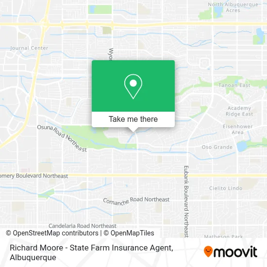 Richard Moore - State Farm Insurance Agent map