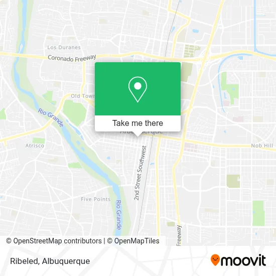 Ribeled map