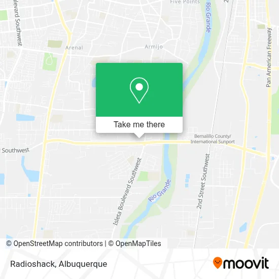 Radioshack map