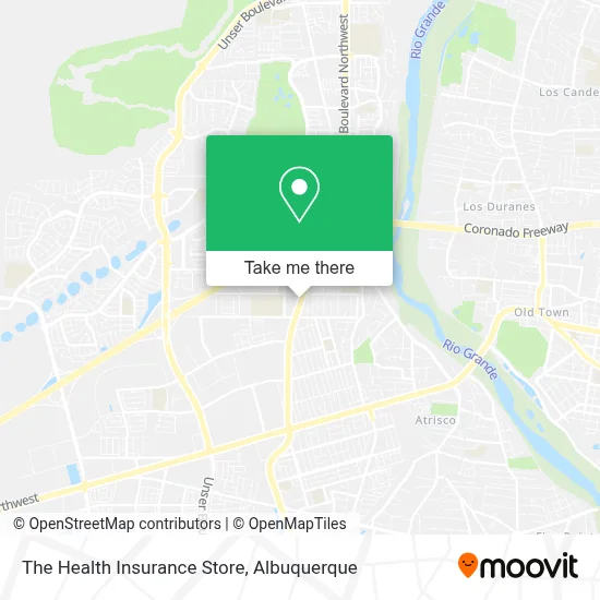 The Health Insurance Store map
