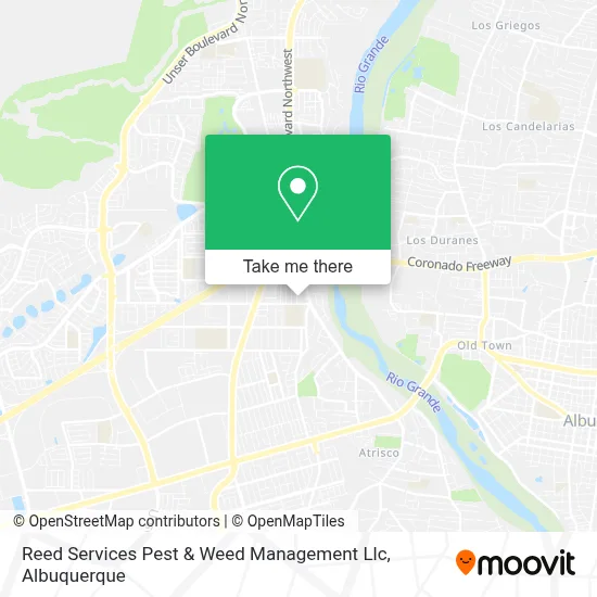 Reed Services Pest & Weed Management Llc map