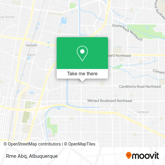 Rme Abq map